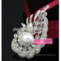 Broche cristalina de la venta caliente